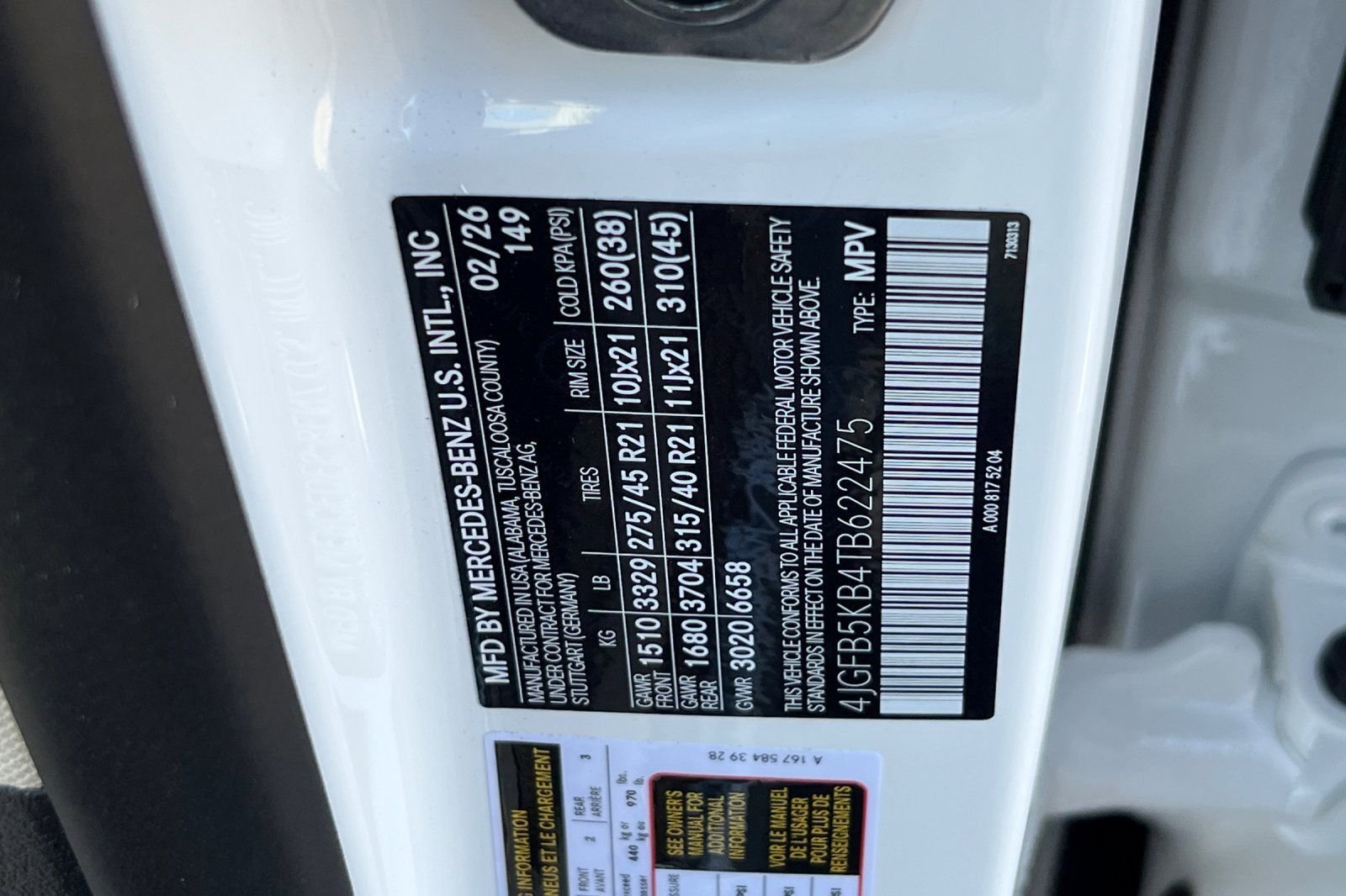 New 2026 Polar White Mercedes-Benz 450 image 27