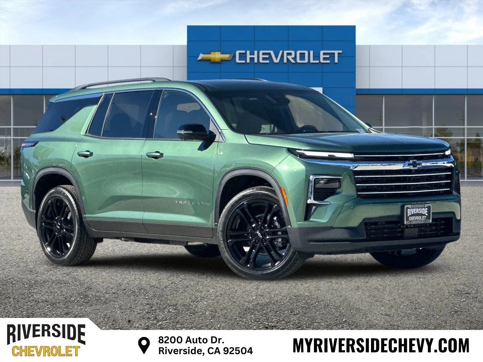 New 2027 Trillium Green Metallic Chevrolet LT image 1