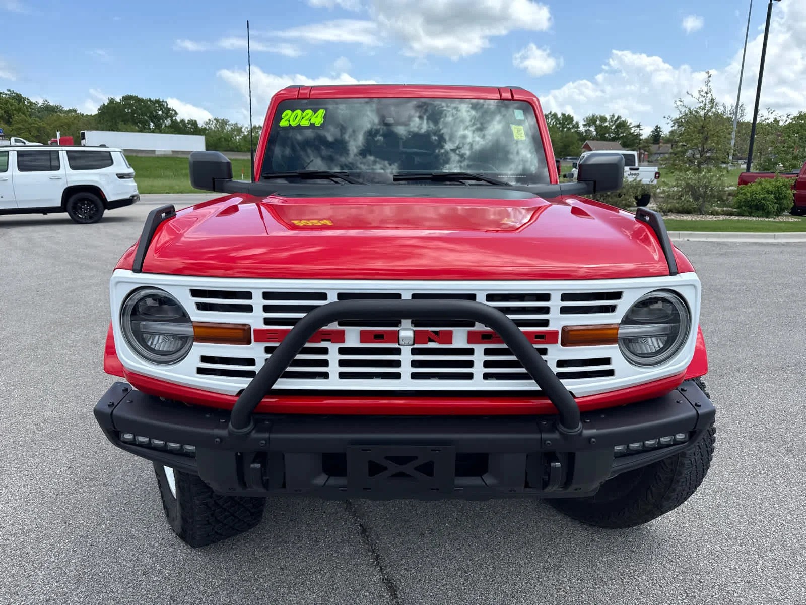 Used 2024 Race Red Ford Wildtrak image 3