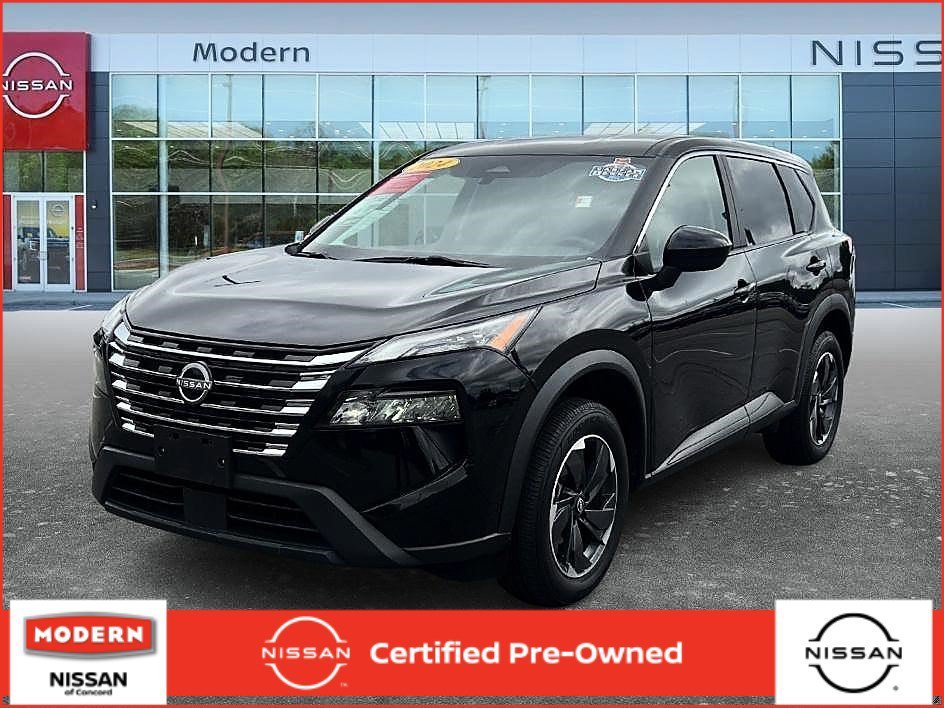 Used 2024 Super Black Nissan SV image 1