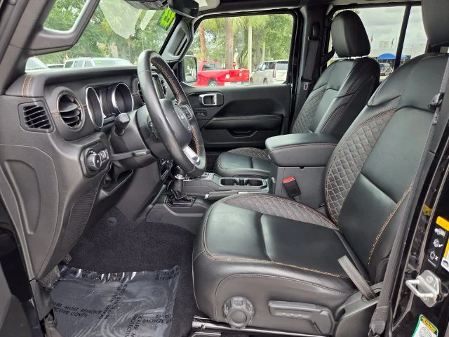 Certified Used 2022 Black Jeep Unlimited Sahara High Altitude image 13