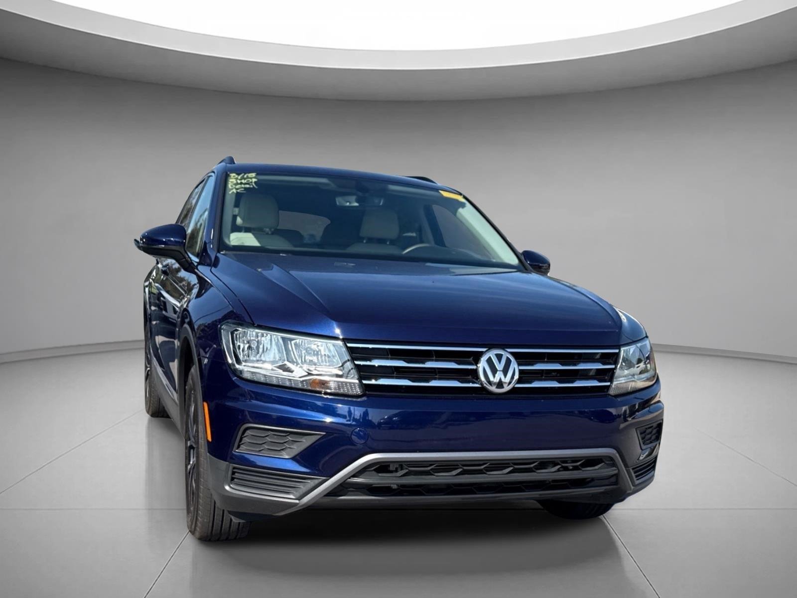 Used 2021 Atlantic Blue Metallic Volkswagen SE image 23