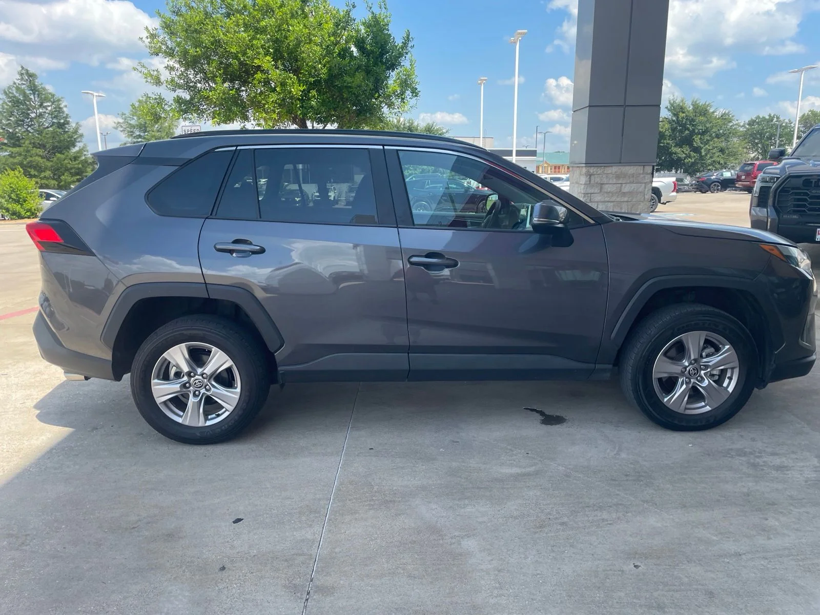 Used 2025 Gray Toyota XLE image 7