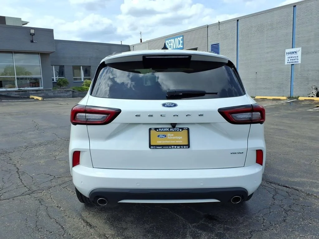Certified Used 2024 White Metallic Ford ST-Line image 6