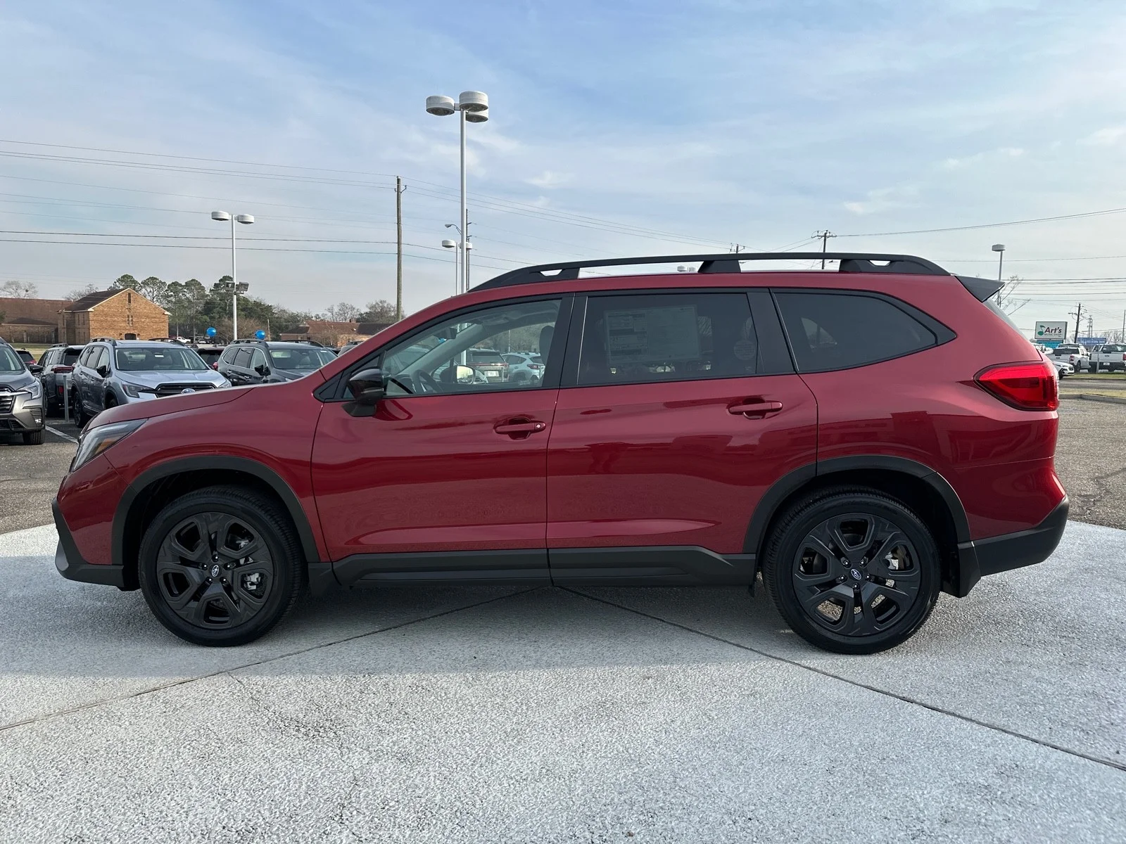 New 2026 CRIMSON RED PEARL Subaru Onyx Edition Touring 7-Passenger image 4