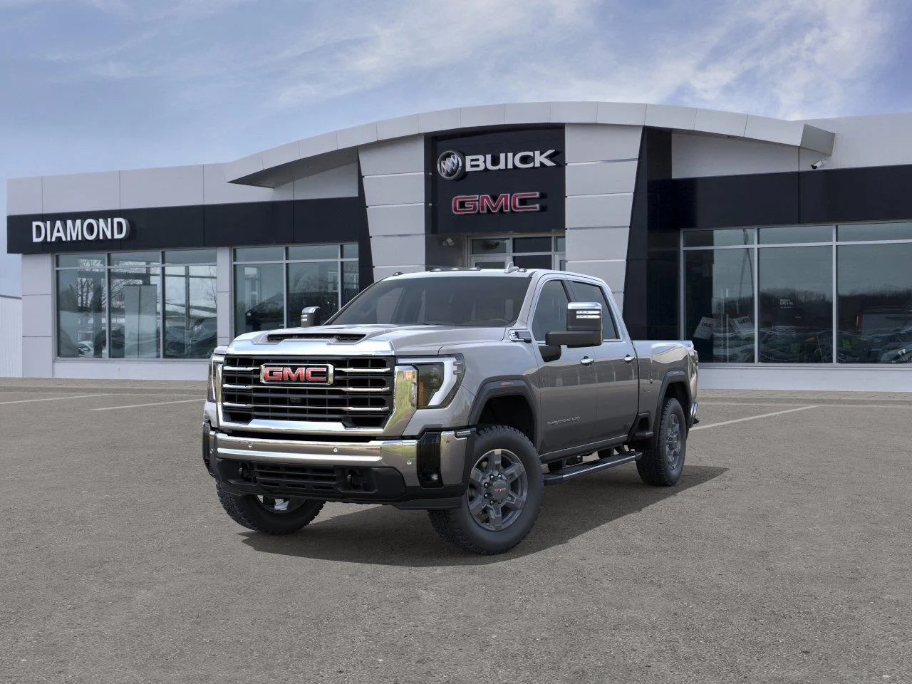 New 2026 Sterling Metallic GMC SLT image 8