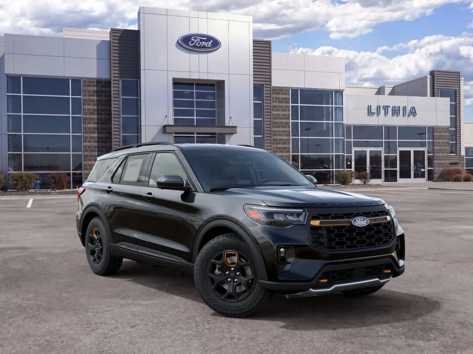 New 2027 Agate Black Metallic Ford Tremor® image 4