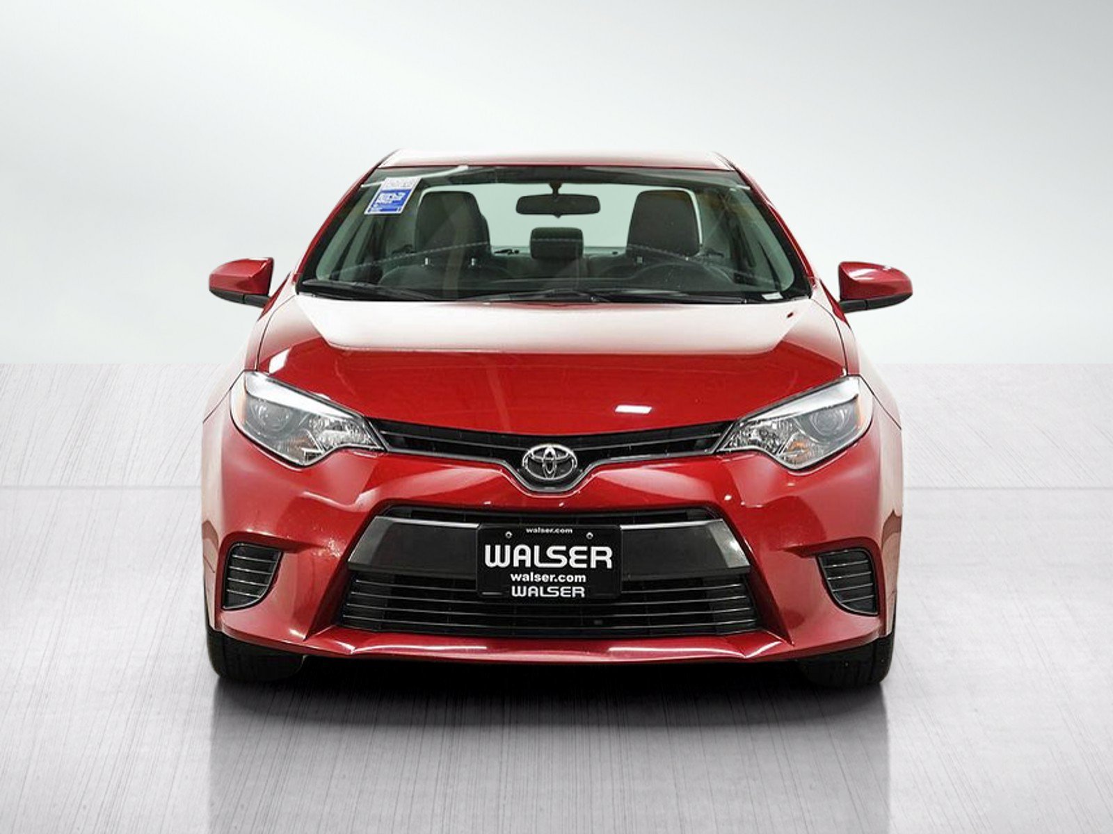 Used 2016 Barcelona Red Metallic Toyota LE image 8