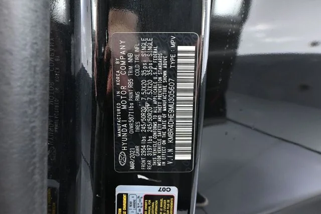 Used 2021 Black Hyundai SEL image 60