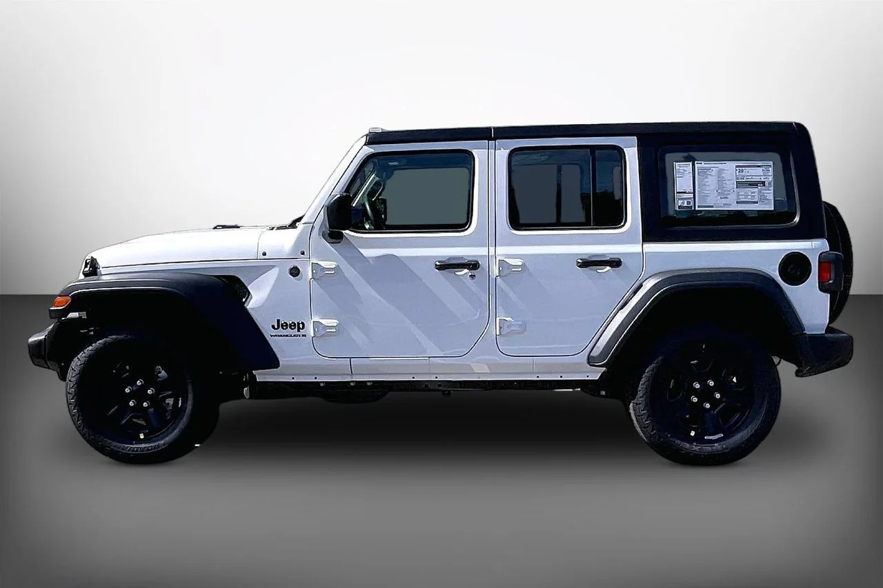 New 2026 Bright White Clearcoat Jeep Sport image 5