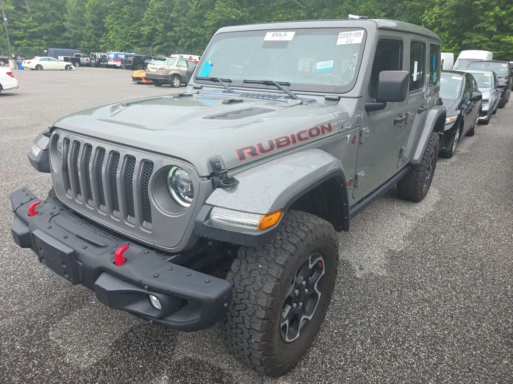 Used 2023 Gray Jeep Rubicon image 1