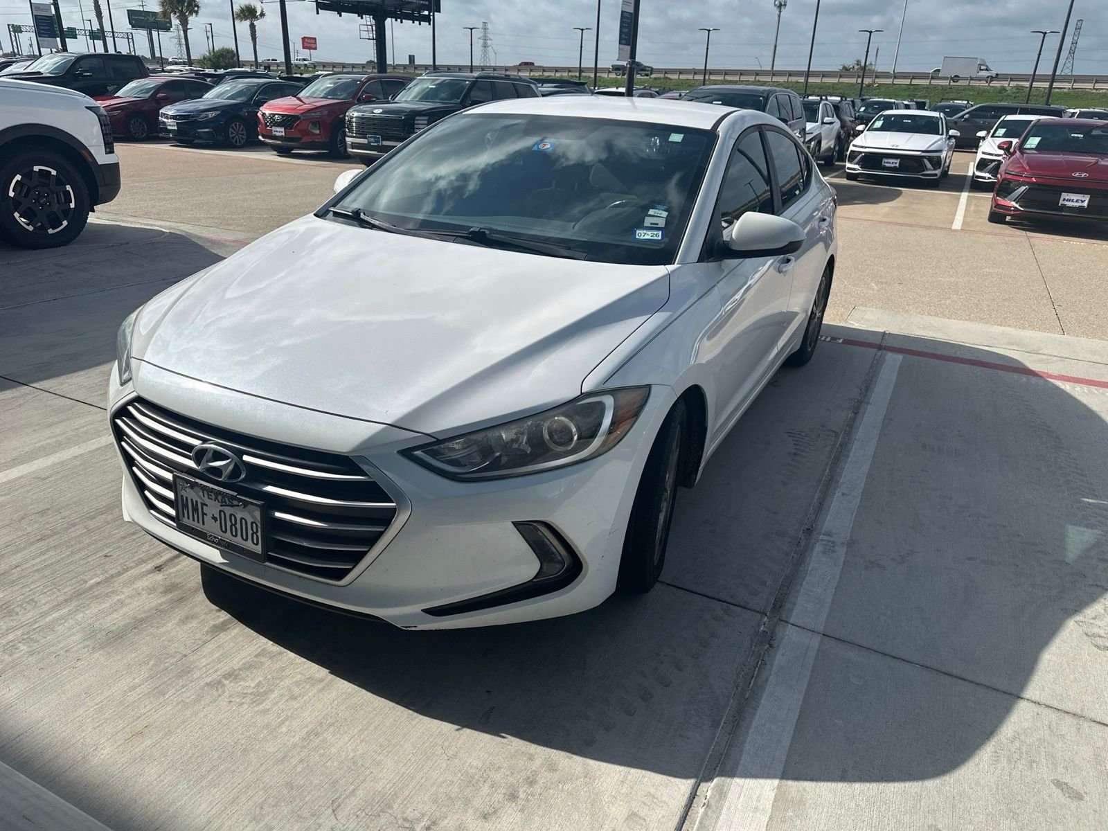 Used 2017 Hyundai Elantra SE with VIN 5NPD84LFXHH019560 for sale in Fort Worth, TX