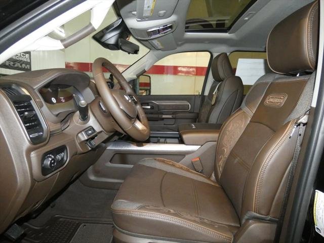 New 2026 Diamond Black Crystal Pearlcoat RAM Limited Longhorn image 13