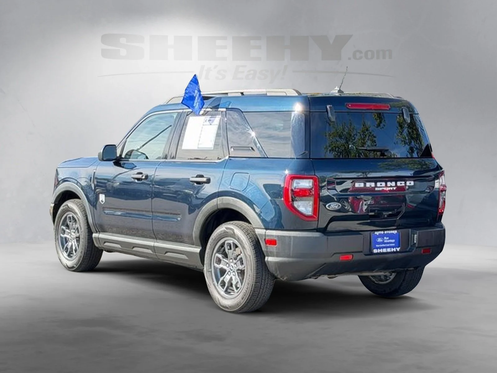 Certified Used 2022 Alto Blue Metallic Tinted Clearcoat Ford Big Bend image 14