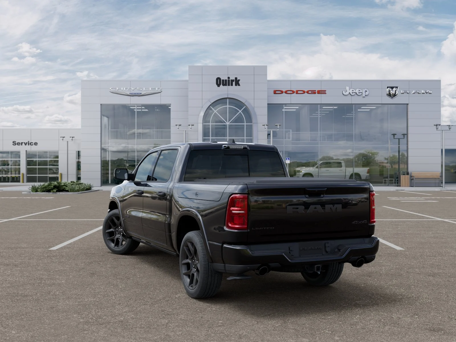 New 2026 Diamond Black Crystal Pearl-Coat Exterior Paint RAM Limited image 29