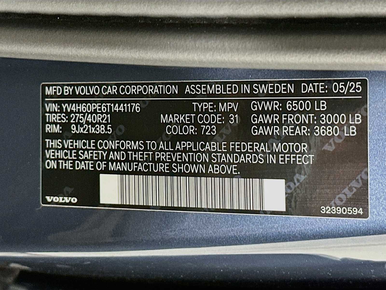 Used 2026 Denim Blue Volvo Plus image 31