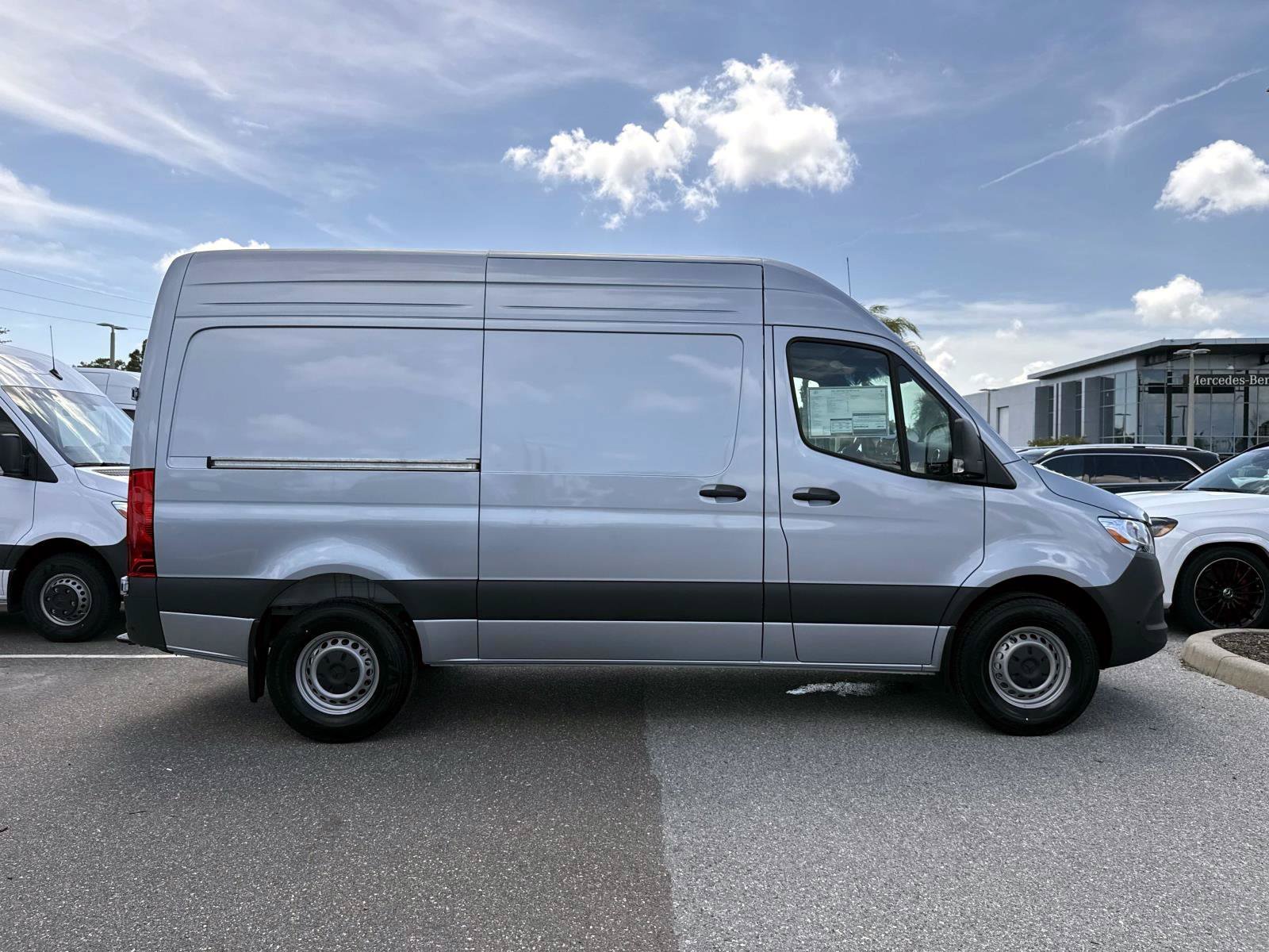 New 2026 Silver Metallic Sprinter Cargo 144 WB image 5