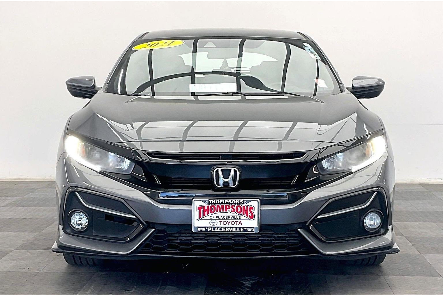 Used 2021 Honda Civic Hatchback Sport with VIN SHHFK7H45MU410724 for sale in Placerville, CA