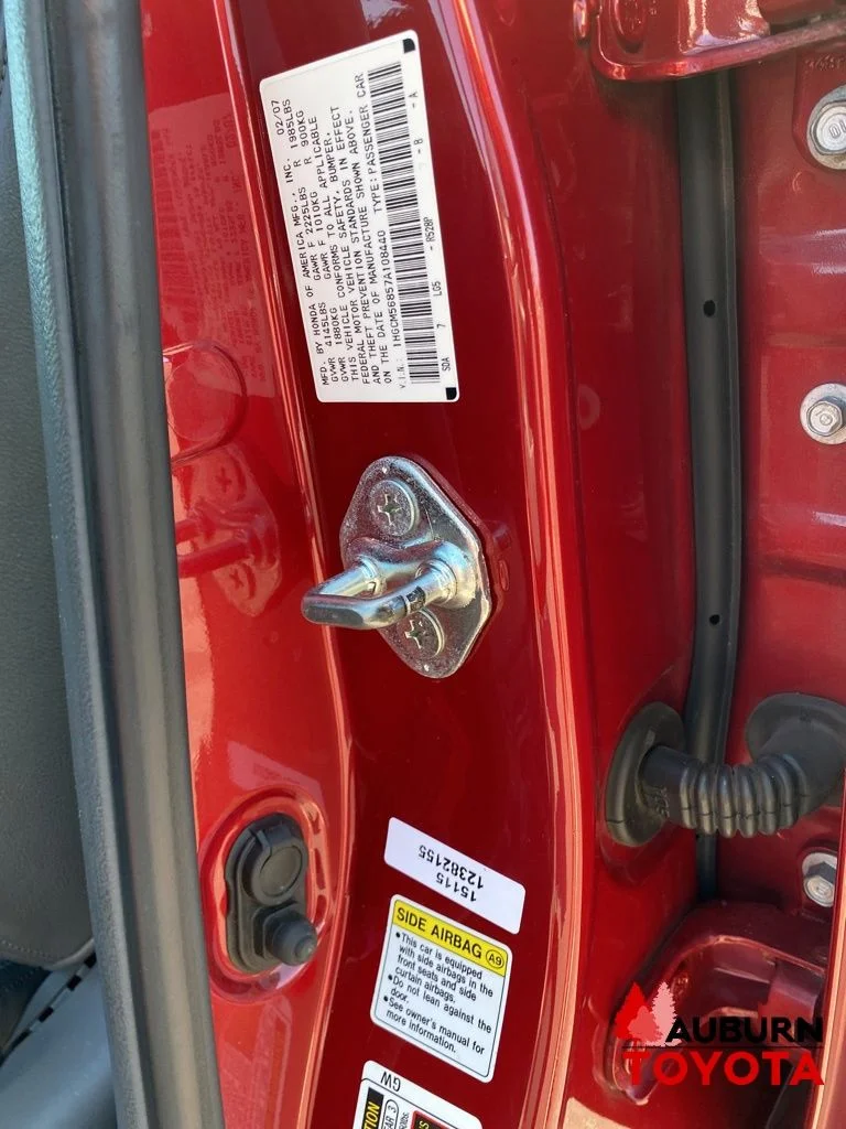 Used 2007 San Marino Red Honda EX-L image 29