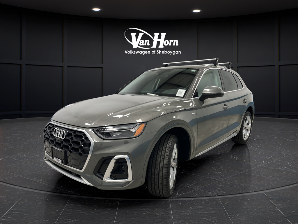 Used 2025 Chronos Gray Metallic Audi 45 S line Premium Plus image 3