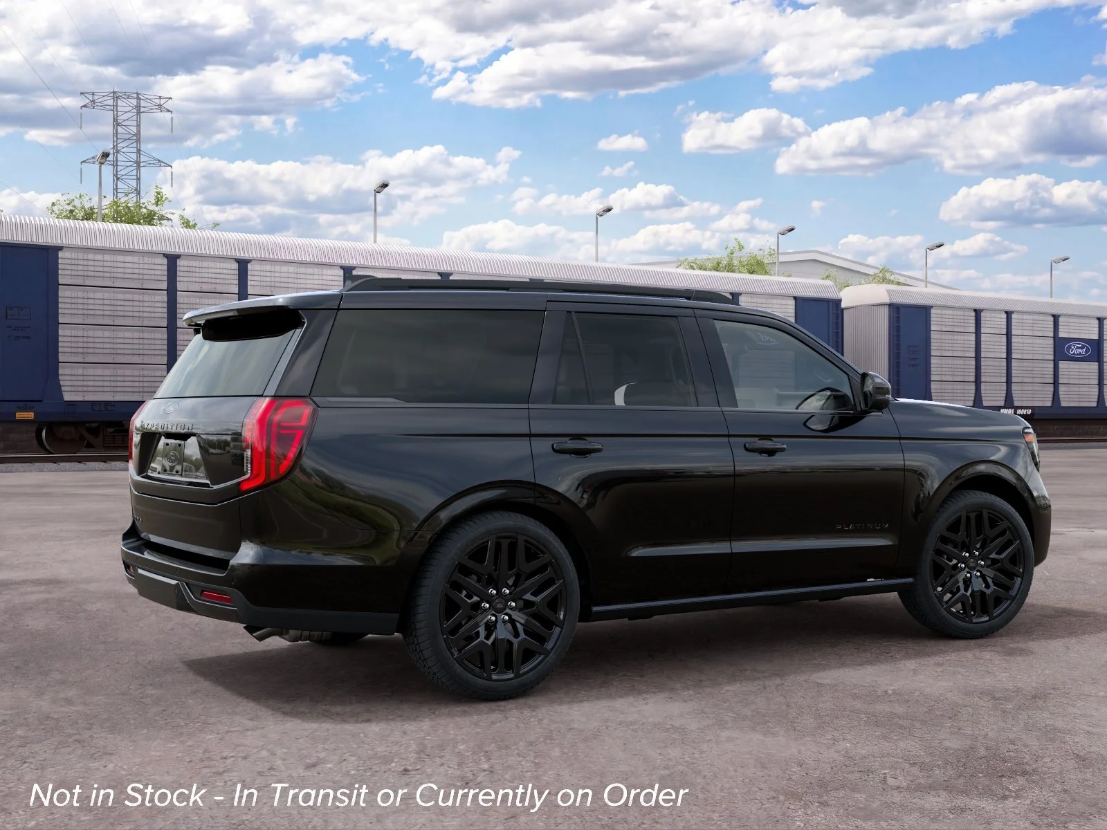 New 2027 Agate Black Metallic Ford Platinum image 6
