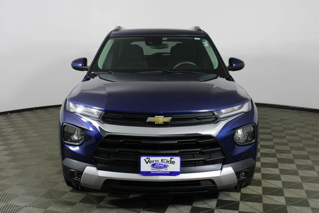 Used 2022 Blue Glow Metallic Chevrolet LT image 2