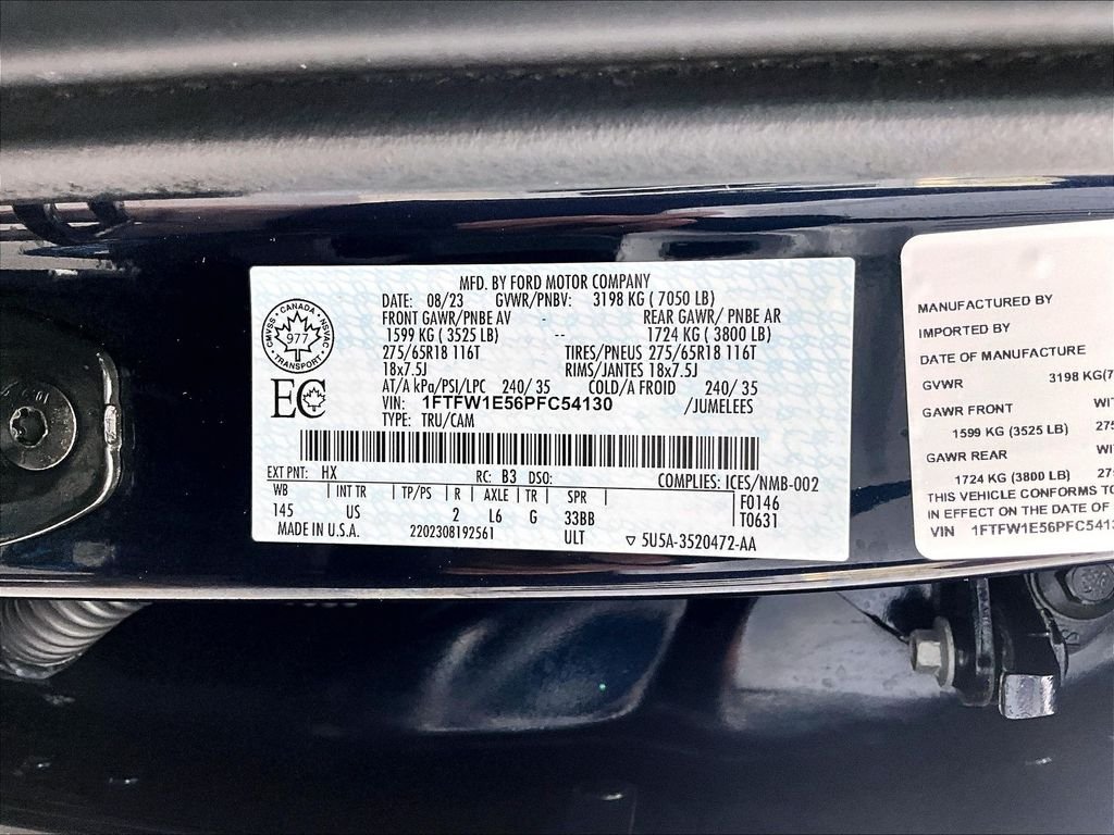 Used 2023 Blue Ford XLT image 36