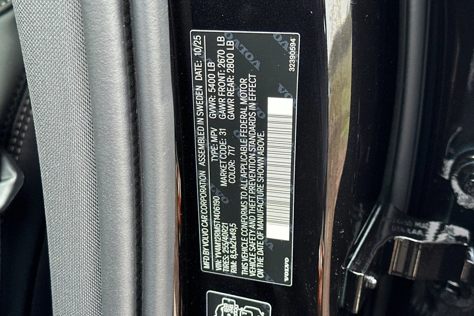 New 2026 Onyx Black Volvo Ultra image 26