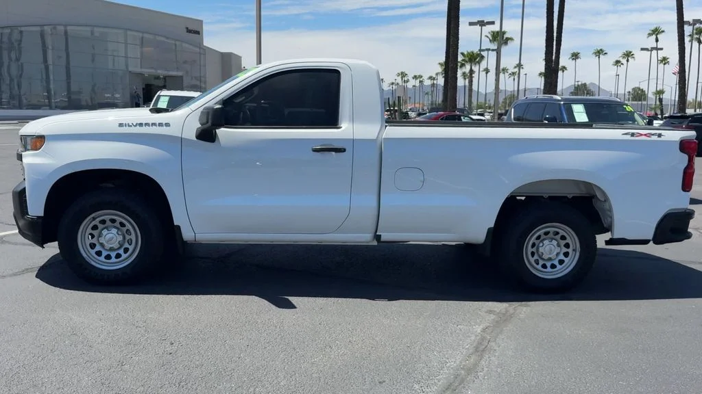 Used 2022 White Chevrolet Work Truck image 3