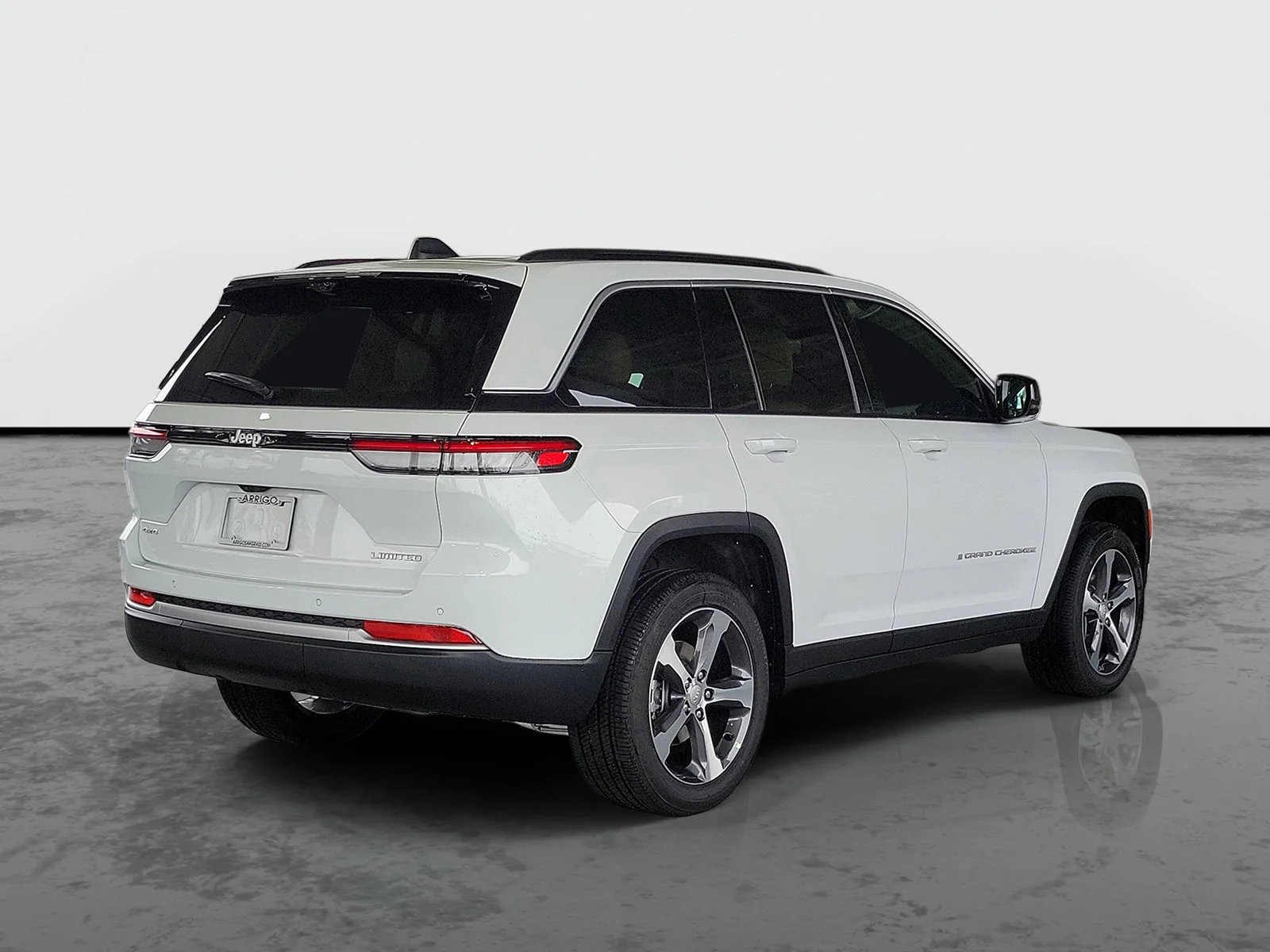 New 2026 Bright White Clear-Coat Exterior Paint Jeep Limited image 1