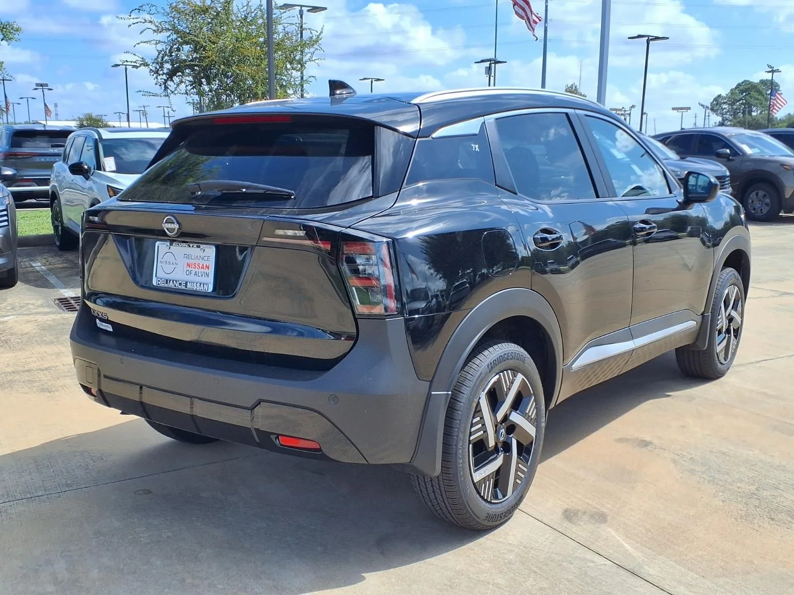 New 2026 Super Black Nissan SV image 4
