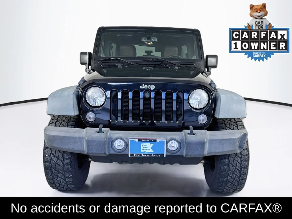 Used 2014 Black Clearcoat Jeep Unlimited Rubicon image 2