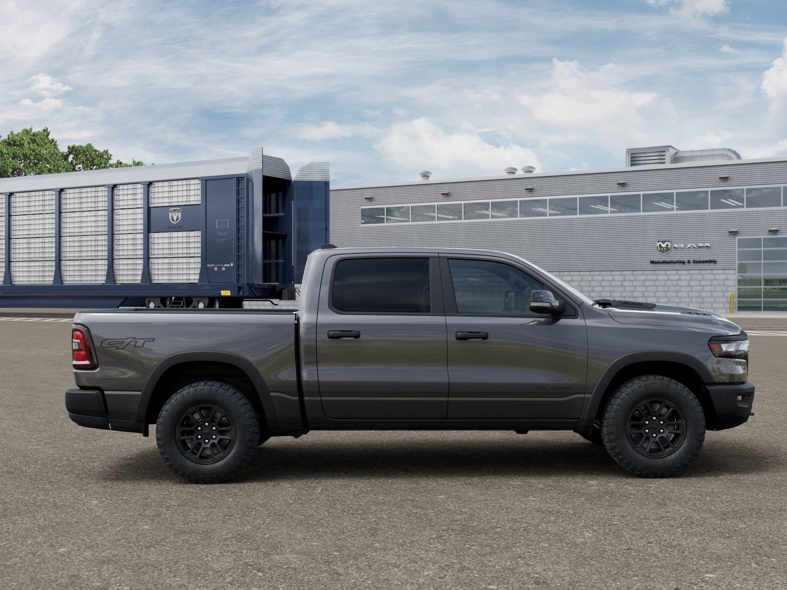 New 2027 Granite Crystal Metallic Clear-Coat Exterior Paint RAM REBEL image 12