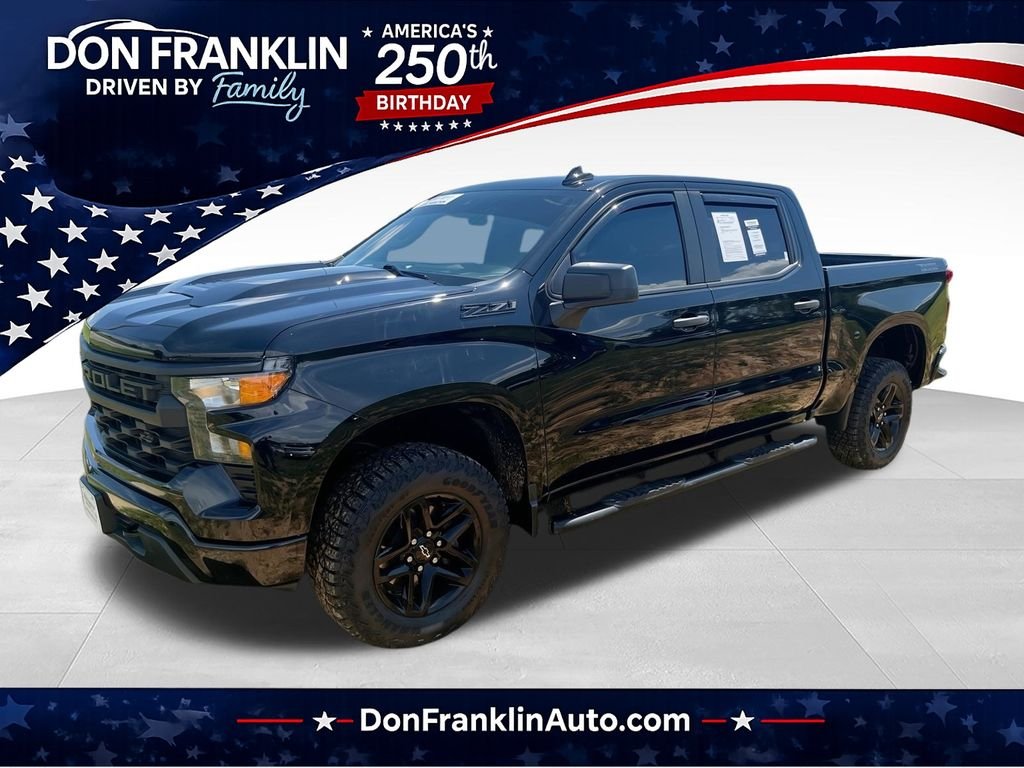 Used 2025 Black Chevrolet Custom Trail Boss image 1