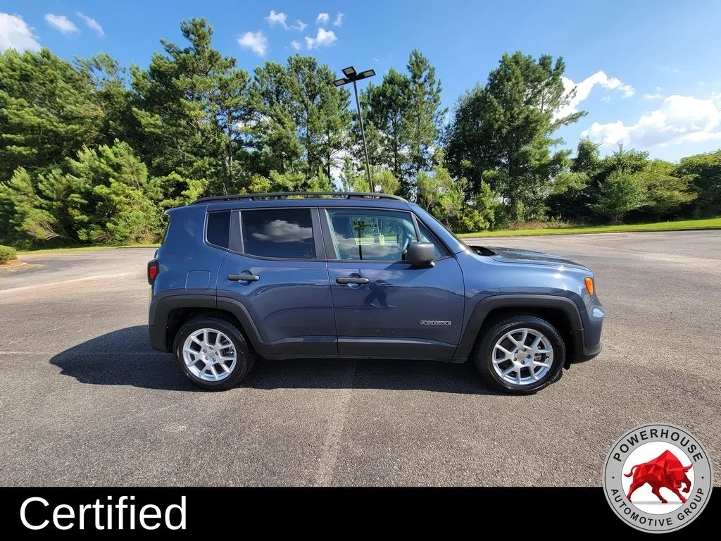 Used 2020 Blue Jeep Sport image 7