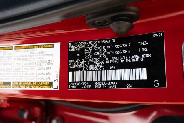 Used 2022 Red Toyota SR5 image 33
