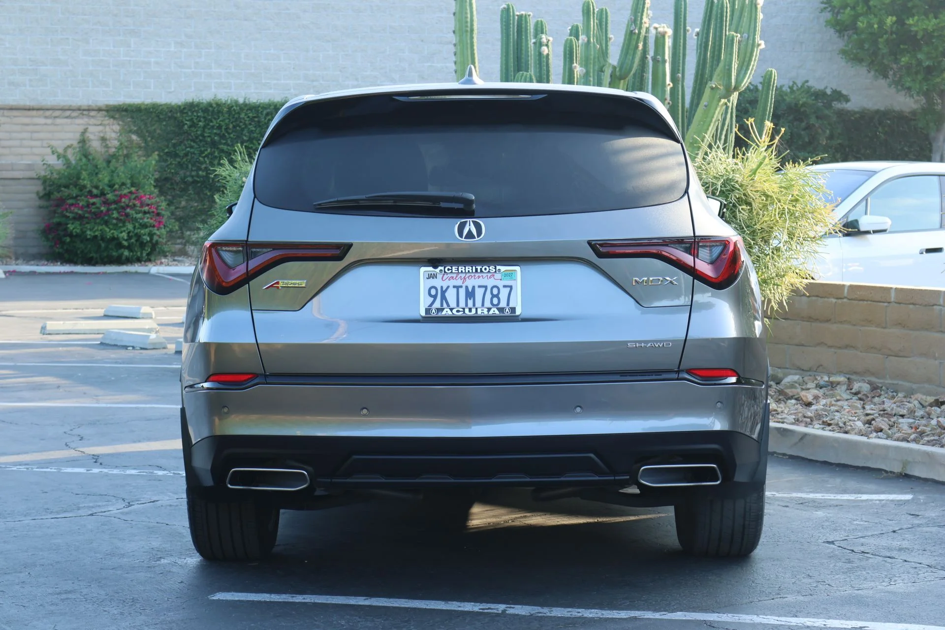 Certified Used 2024 Liquid Carbon Metallic Acura SH-AWD A-SPEC image 4