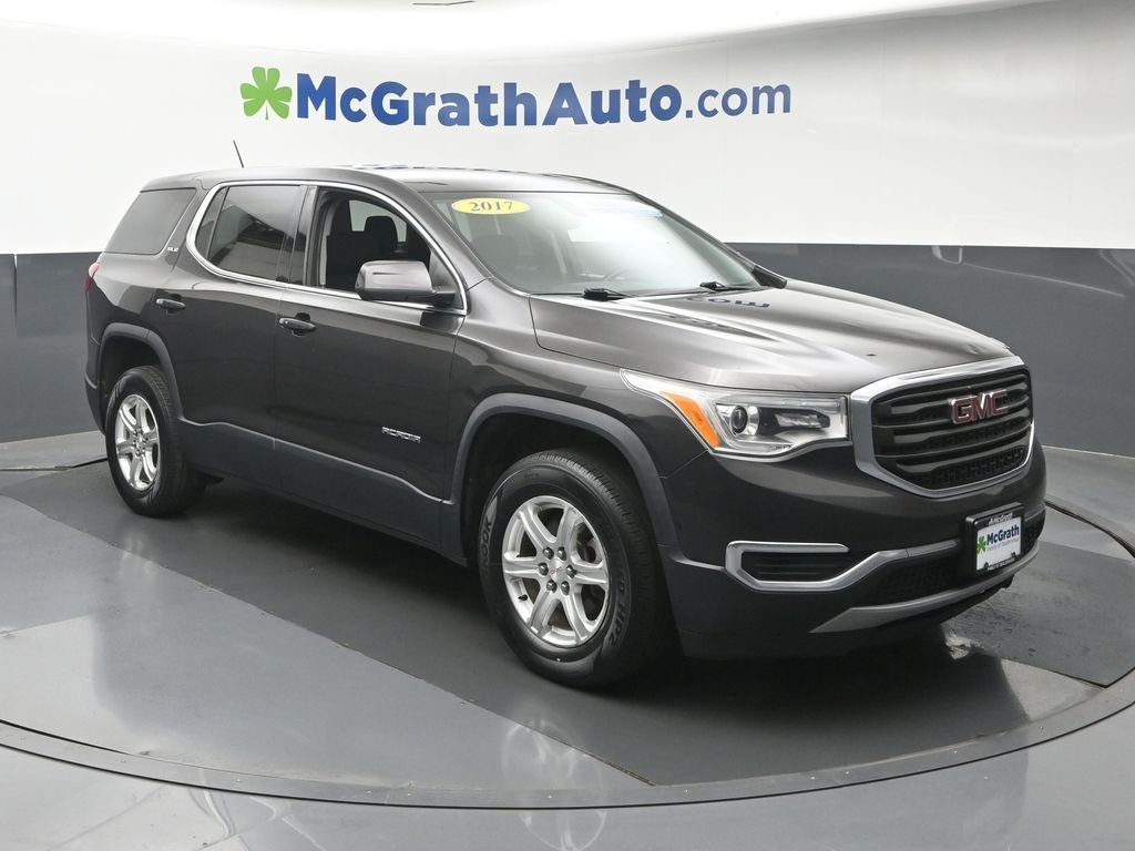 Used 2017 GMC Acadia SLE-1 with VIN 1GKKNKLA8HZ279896 for sale in Cedar Rapids, IA