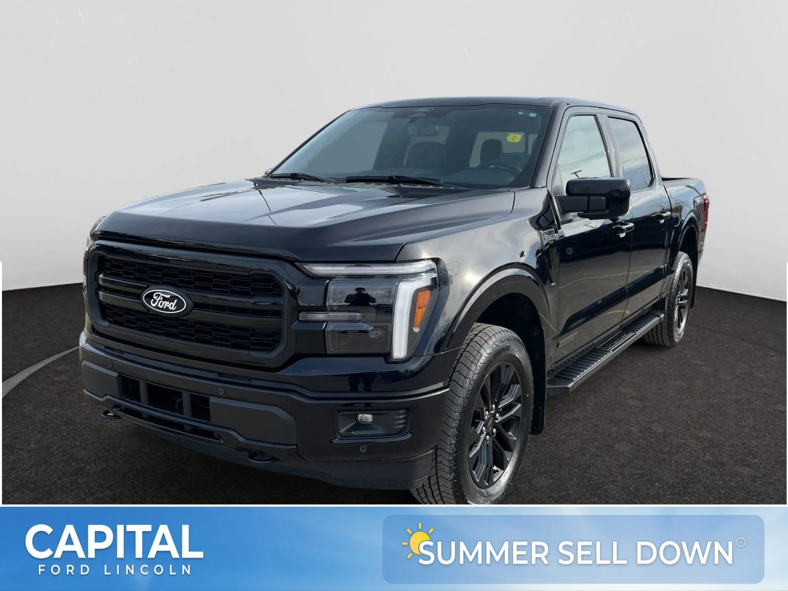 New 2026 Agate Black Metallic Ford Lariat image 1