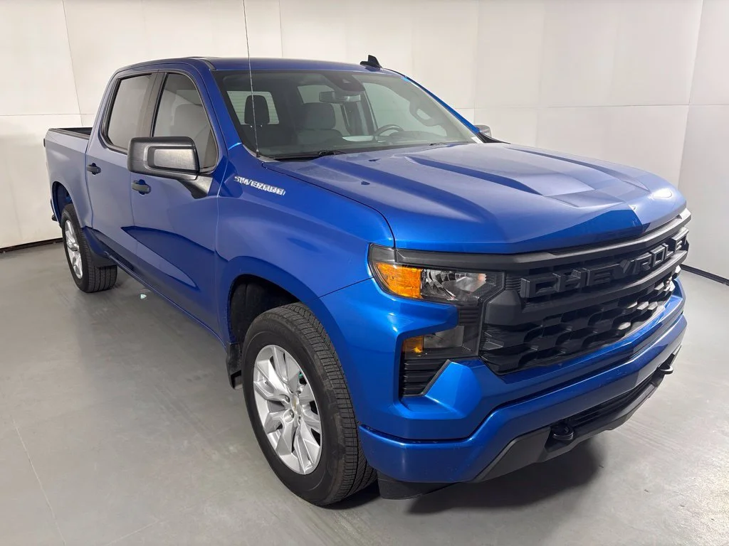 Certified Used 2024 Glacier Blue Metallic Chevrolet Custom image 2