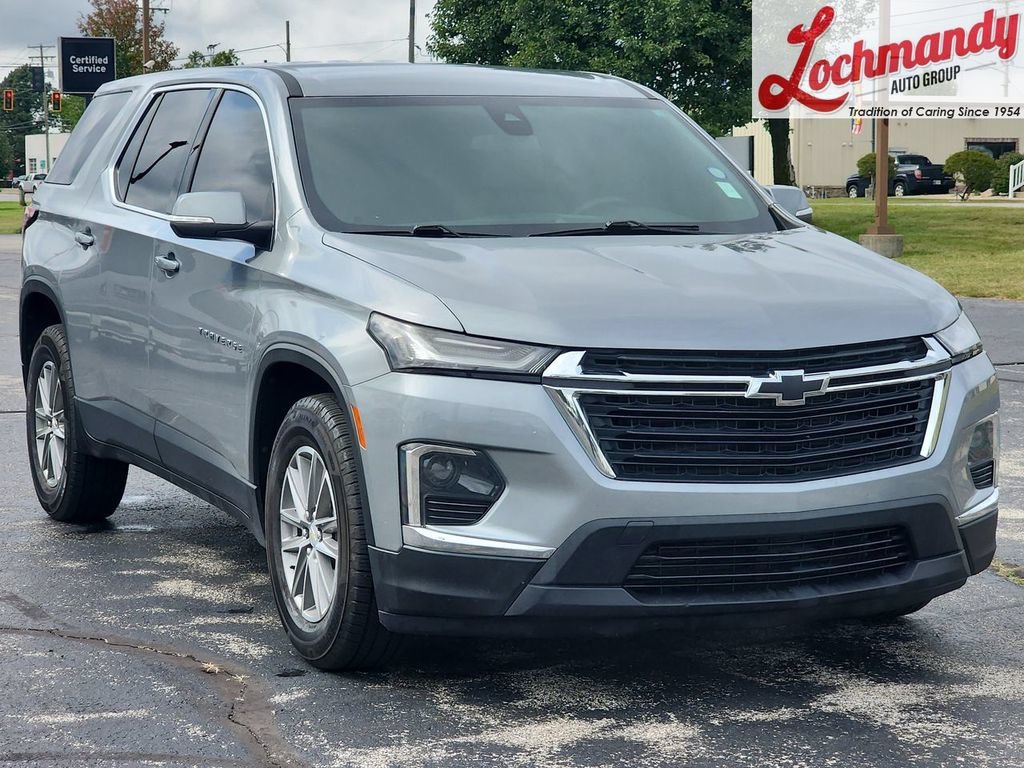 Used 2023 STERLING GRAY METALLIC Chevrolet LS image 1