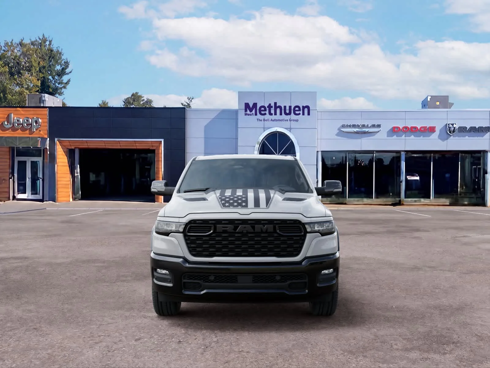 New 2026 Bright White Clearcoat Ram Big Horn image 6
