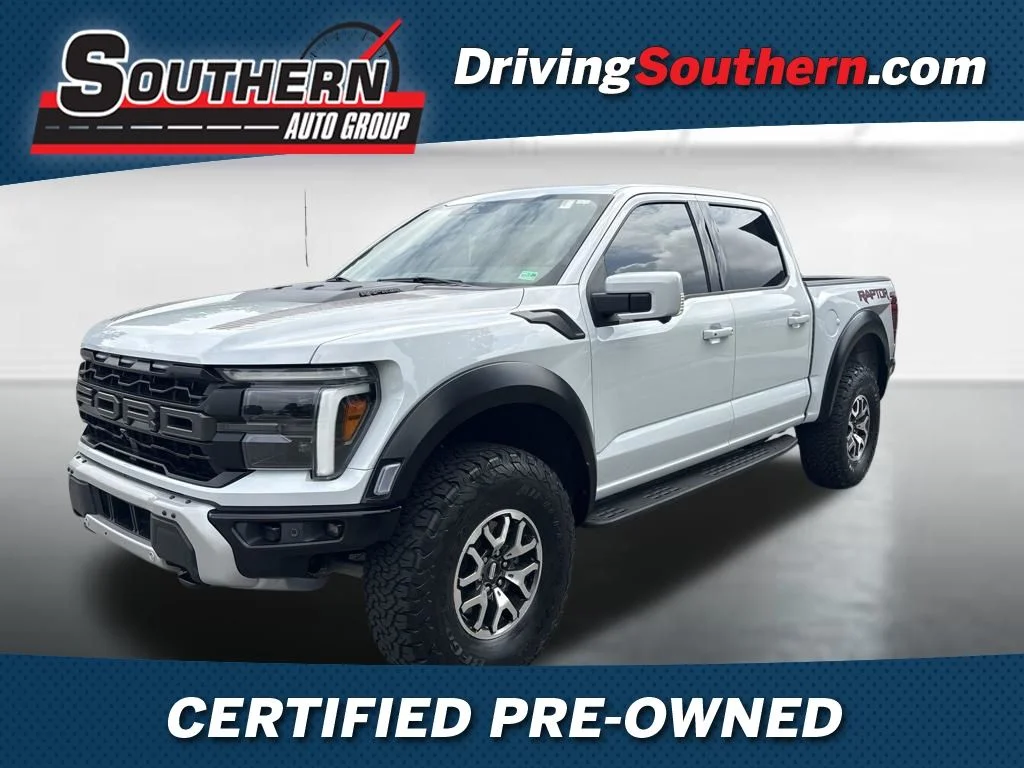 Used 2025 White Ford Raptor image 1