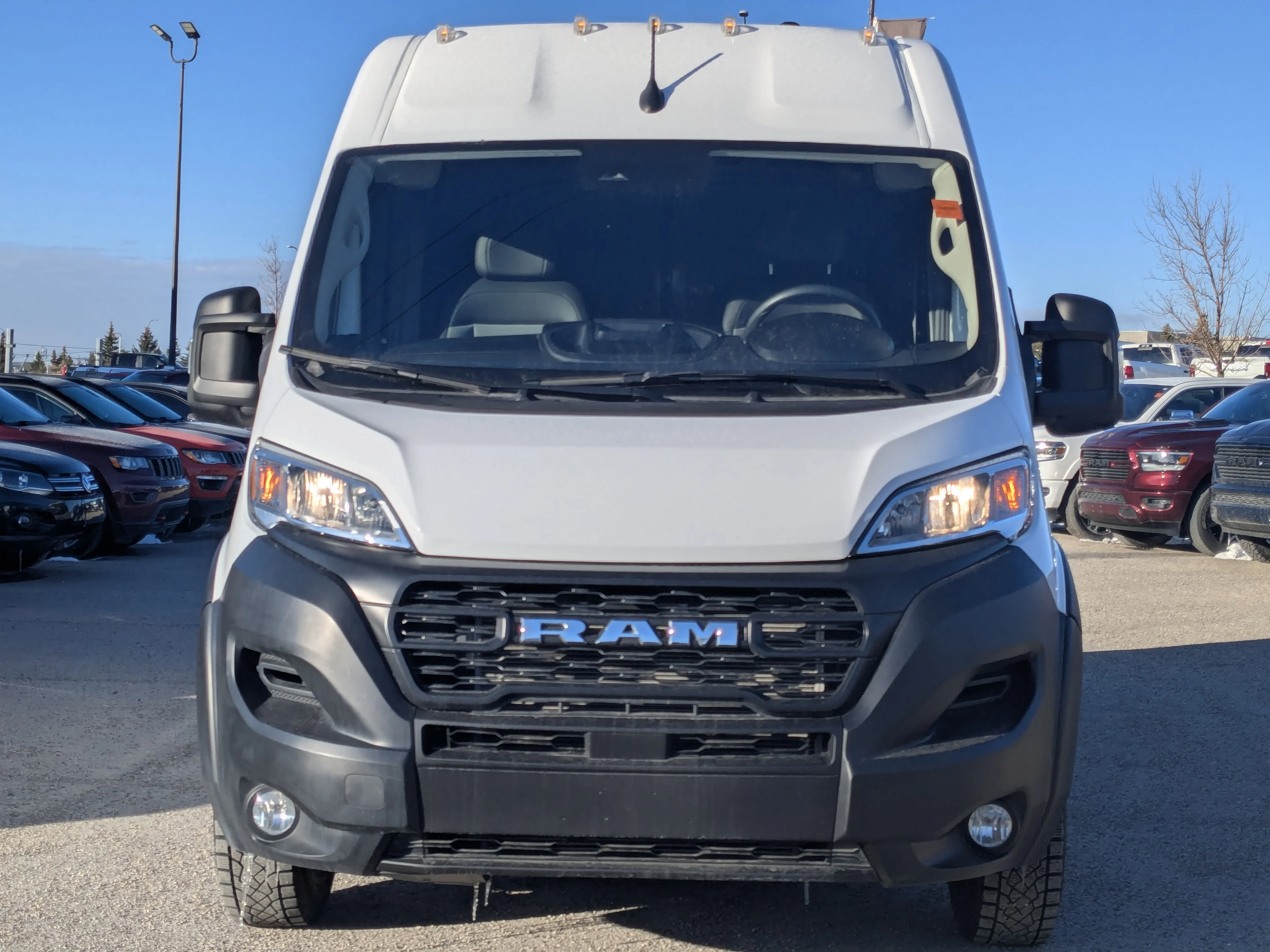 Used 2025 White RAM Tradesman - - Pkg 22B - Convenience Grp - Mopar Cargo Mat - Wall Paneling & More image 3