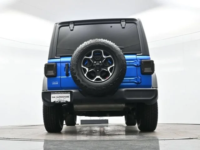 Used 2021 Hydro Blue Pearlc Jeep Sport S image 26