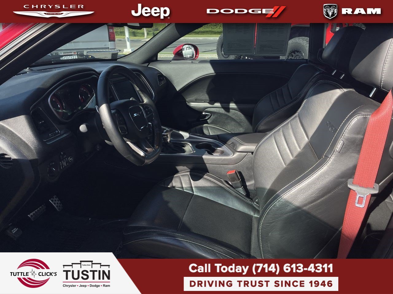 Used 2016 Redline Red Tricoat Pearl Dodge SRT Hellcat image 21