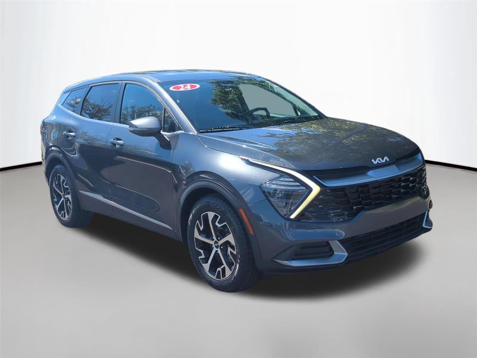 Used 2024 Steel Gray Kia EX image 8
