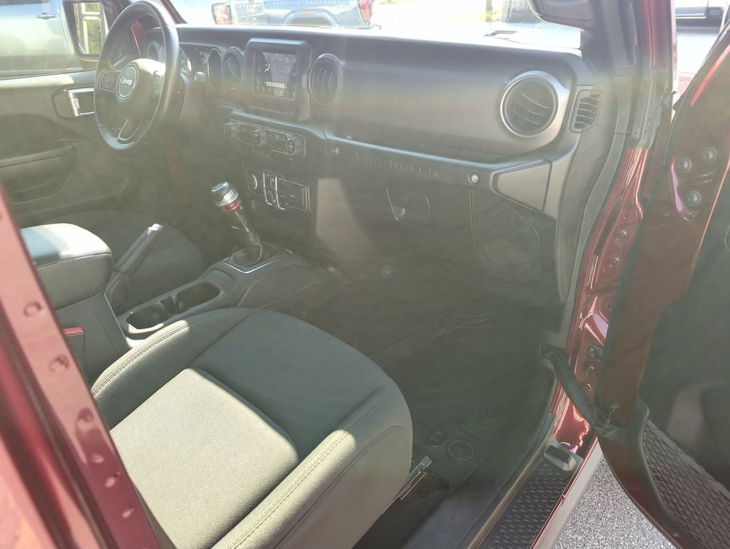 Used 2021 Red Jeep Unlimited Willys image 32