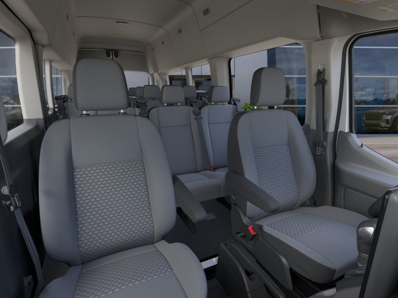 New 2026 Oxford White Ford Passenger Van XLT image 10