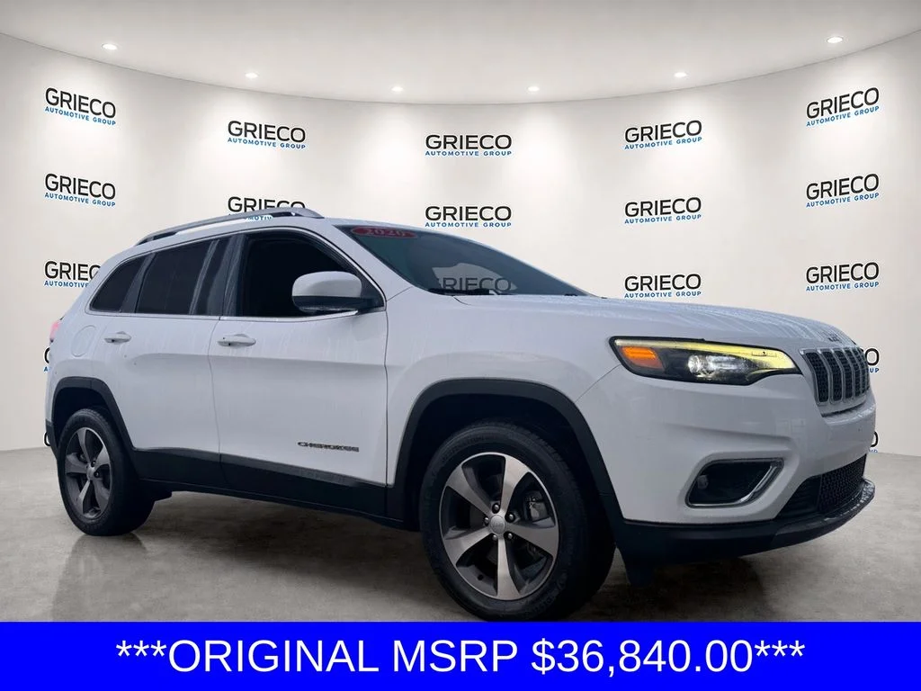 Used 2020 White Jeep Limited image 1